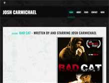 Tablet Screenshot of joshcarmichael.com